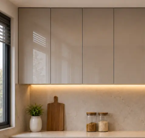Acrylic finish for home interiors